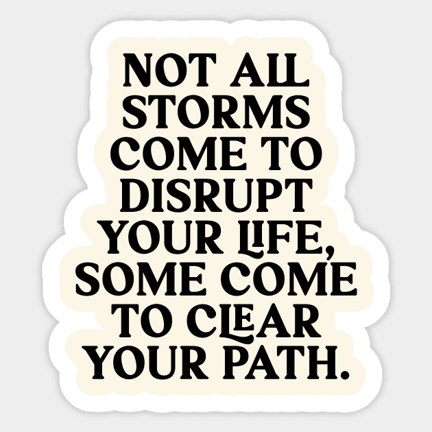 Divine Guidance: Embrace God's Plan with Inspirational Storms of Life Sticker by Sesame